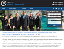 Tablet Screenshot of pacificlaw.com